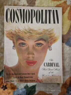1949 September Cosmopolitan Magazine news fashion interviews ads antique vintage